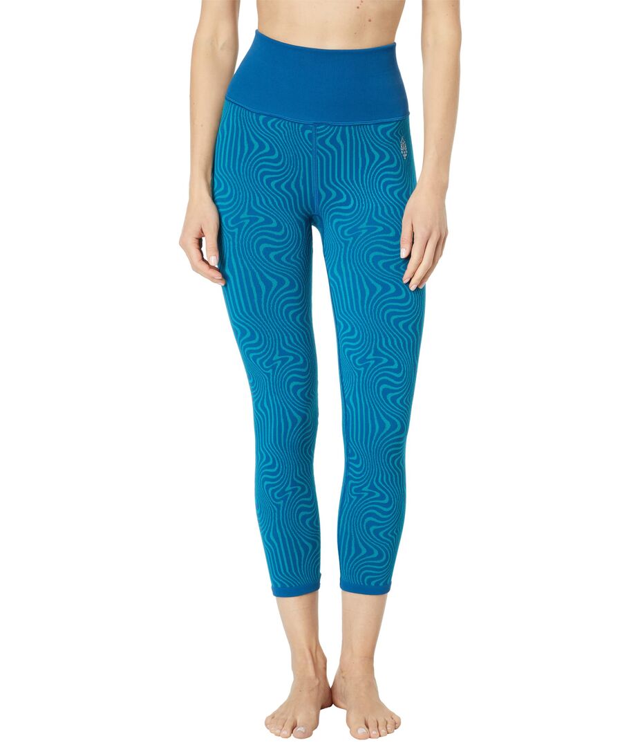 Леггинсы FP Movement, Free Throw Jacquard Leggings 9695436 | Wave Rider/Swirl фото 1