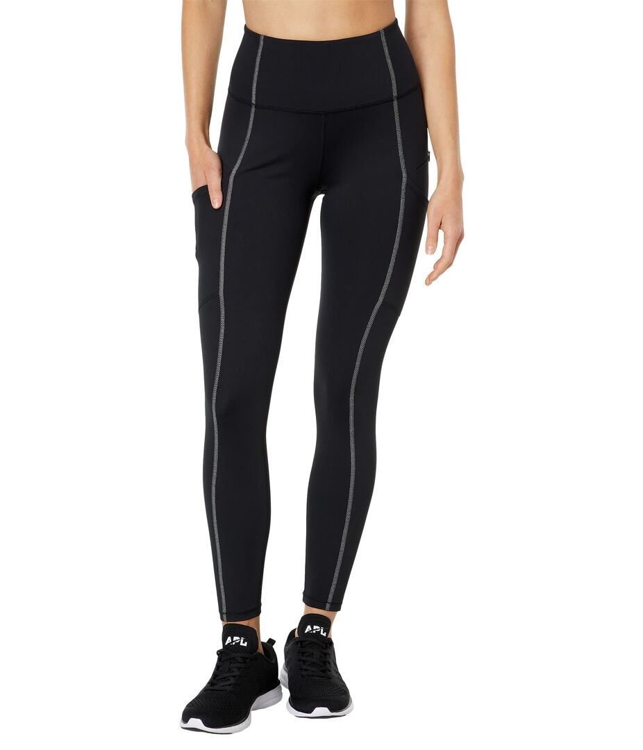 Леггинсы THRIVE SOCIETE, Reflective 7/8 Leggings 9805999 | Black фото 1