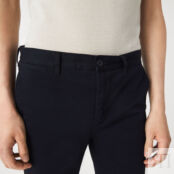 Мужские классические брюки - чинос Lacoste Slim Fit из хлопка