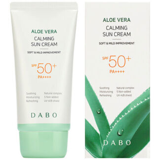 DABO Крем для лица солнцезащитный успокаивающий с алоэ вера SPF50+ PA+++ Al