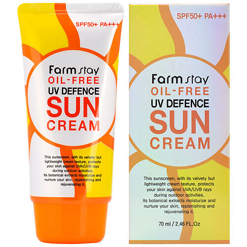 FARMSTAY Крем для лица Солнцезащитный без содержания масел SPF50+ PA+++ Oil