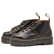 Ботинки Dr. Martens Church Quad Retro Boot 25357001 | Black Vintage Smooth фото 5