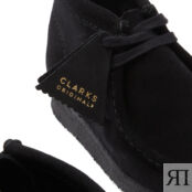 Ботинки Clarks Originals Wallabee Boot 26155521 | Black Suede фото 3