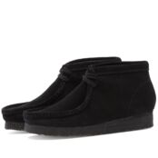 Ботинки Clarks Originals Wallabee Boot 26155521 | Black Suede фото 5