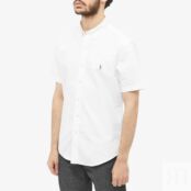 Рубашка Polo Ralph Lauren Short Sleeve Shirt 710787736003 | White фото 3