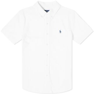 Рубашка Polo Ralph Lauren Short Sleeve Pique Button Down Shirt