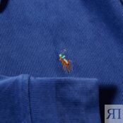 Толстовка Polo Ralph Lauren Cord Half Zip 710877155001 | Harrison Blue фото 3