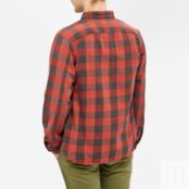 Рубашка RRL Buffalo Check Pocket, черный/красный 782795229001 | Red & Black фото 4