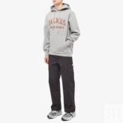 Толстовка Palmes Mats Collegate Hoody 00300023-GRY | Grey Melange фото 5