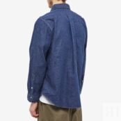 Рубашка orSlow Button Down Denim Shirt 01-8012-81 | One Wash фото 4