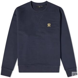 Толстовка Belstaff Patch Crew Sweat