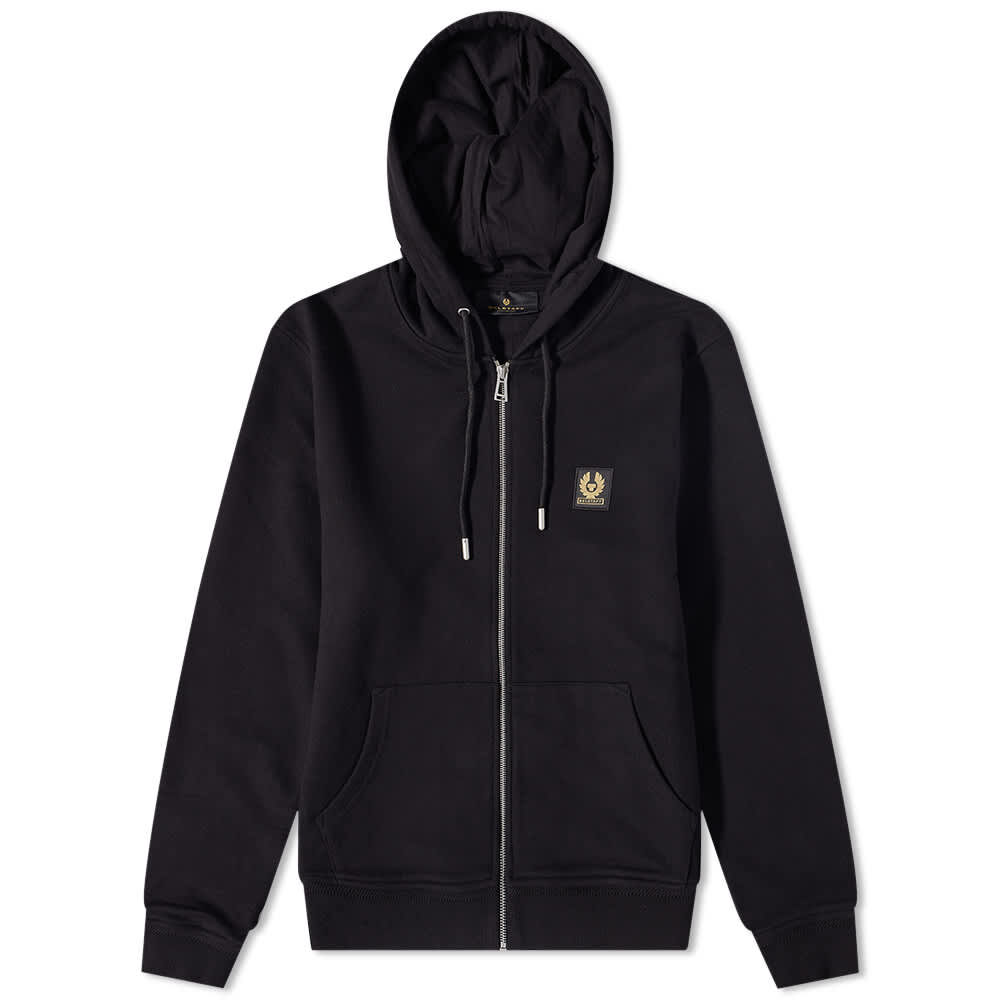 Толстовка Belstaff Full Zip Hoody 100051-BLACK | Black фото 1