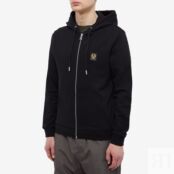 Толстовка Belstaff Full Zip Hoody 100051-BLACK | Black фото 3