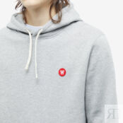 Толстовка Wood Wood Ian Popover Hoody 10005600-2424-1003 | Grey Melange фото 2