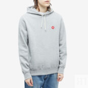 Толстовка Wood Wood Ian Popover Hoody 10005600-2424-1003 | Grey Melange фото 3