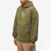 Толстовка Maharishi Lunar Year of The Rabbit Hoody 1003-OL | Olive фото 3