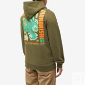 Толстовка Maharishi Lunar Year of The Rabbit Hoody 1003-OL | Olive фото 4