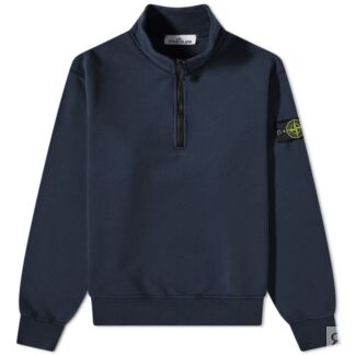 Толстовка Stone Island Garment Dyed Half Zip Sweat