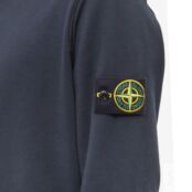 Толстовка Stone Island Garment Dyed Half Zip Sweat 101561951-A0020 | Navy фото 4