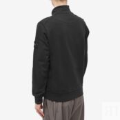 Толстовка Stone Island Garment Dyed Half Zip Sweat 101561951-A0029 | Black фото 3