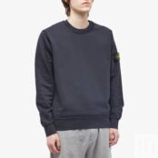 Толстовка Stone Island Garment Dyed Crew Neck Sweat 101563051-A0020 | Navy фото 3