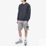 Толстовка Stone Island Garment Dyed Crew Neck Sweat 101563051-A0020 | Navy фото 5