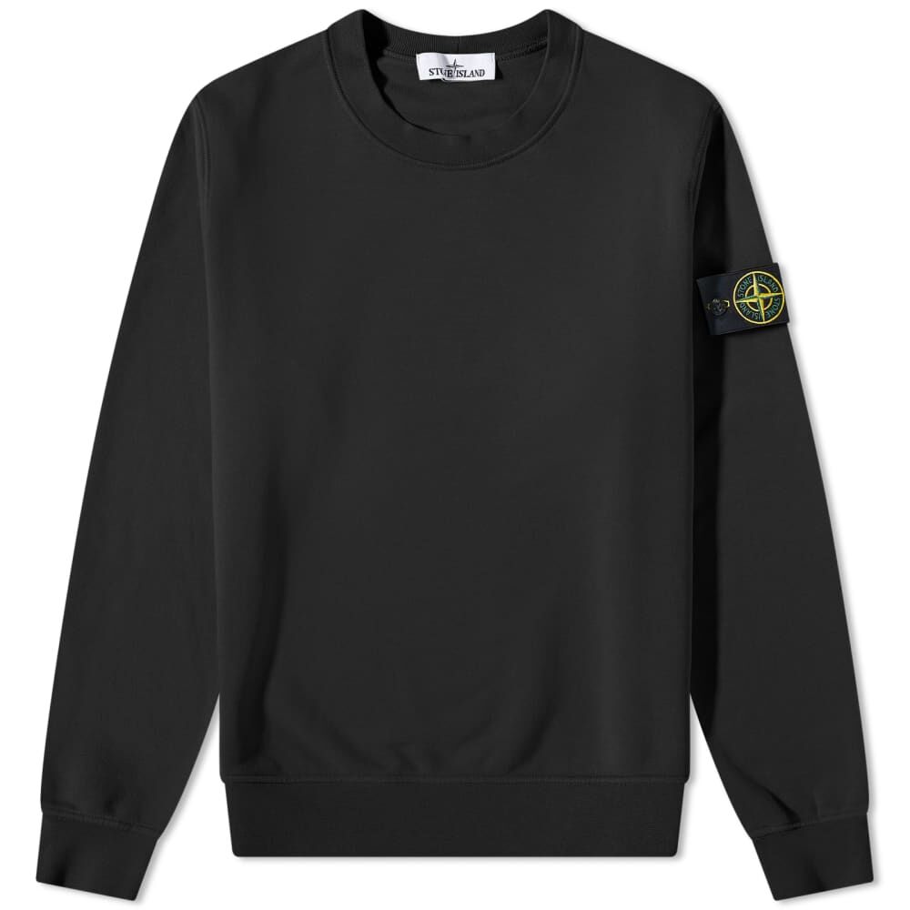 Толстовка Stone Island Garment Dyed Crew Neck Sweat 101563051-A0029 | Black фото 1