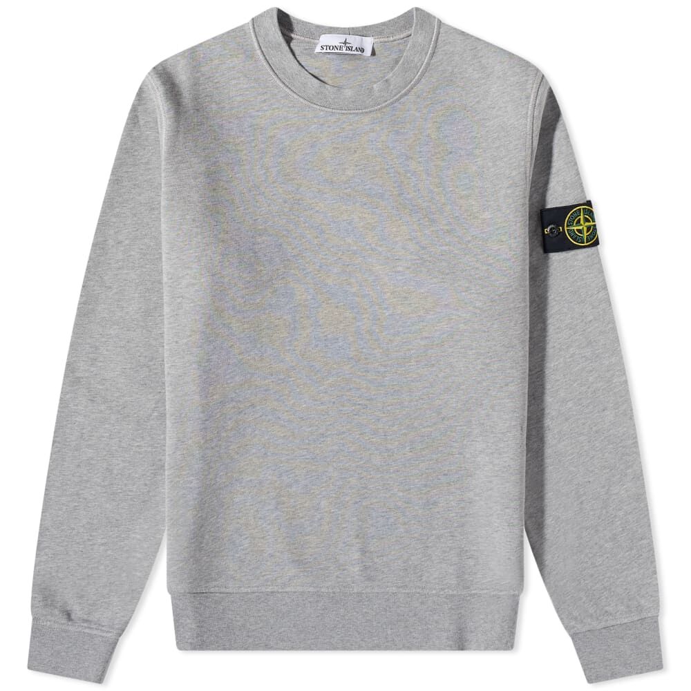 Толстовка Stone Island Garment Dyed Crew Neck Sweat 101563051-A0M64 | Grey Marl фото 1