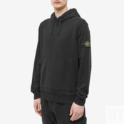 Толстовка Stone Island Garment Dyed Popover Hoody 101564151-A0029 | Black фото 2