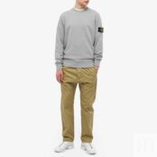 Толстовка Stone Island Garment Dyed Crew Neck Sweat 101563051-A0M64 | Grey Marl фото 5