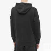 Толстовка Stone Island Garment Dyed Popover Hoody 101564151-A0029 | Black фото 3