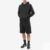 Толстовка Stone Island Garment Dyed Popover Hoody 101564151-A0029 | Black фото 4