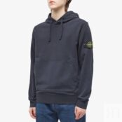 Толстовка Stone Island Garment Dyed Popover Hoody 101564151-A0020 | Navy фото 3