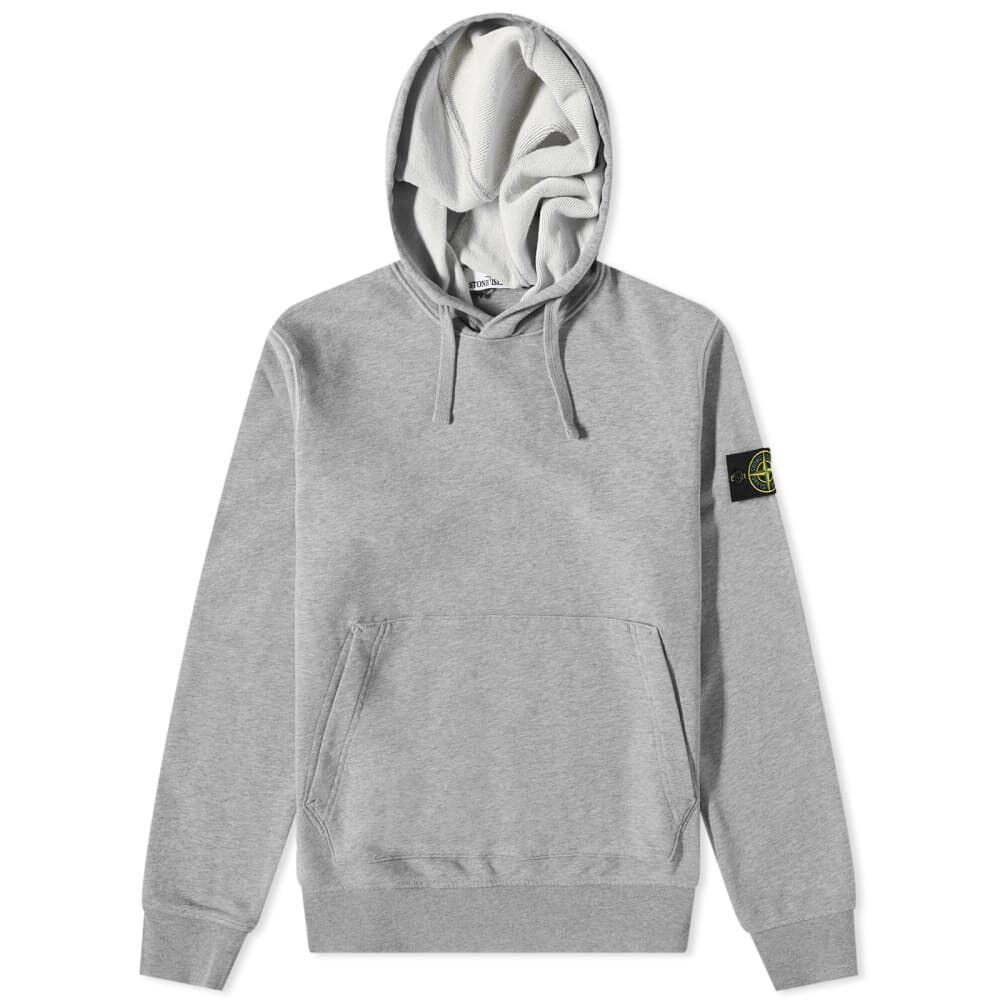 Толстовка Stone Island Garment Dyed Popover Hoody 101564151-A0M64 | Grey Marl фото 1