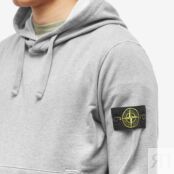 Толстовка Stone Island Garment Dyed Popover Hoody 101564151-A0M64 | Grey Marl фото 2