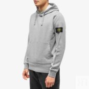 Толстовка Stone Island Garment Dyed Popover Hoody 101564151-A0M64 | Grey Marl фото 3