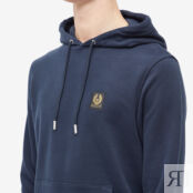 Толстовка Belstaff Patch Popover Hoody 103000-DKINK | Dark Ink фото 2