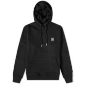 Толстовка Belstaff Patch Popover Hoody 103000-BLACK | Black фото 1