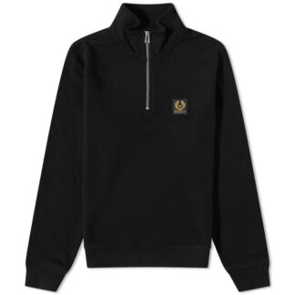 Толстовка Belstaff Patch Quarter Zip Sweat