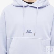 Толстовка C.P. Company Central Logo Popover Hoody 14CMSS137B-005398R-750 | Cosmic Sky фото 2