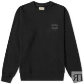 Толстовка Nudie Frasse Logo Crew Sweat 150477-B01 | Black фото 1