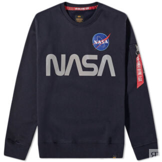 Толстовка Alpha Industries NASA Reflective Crew Sweat