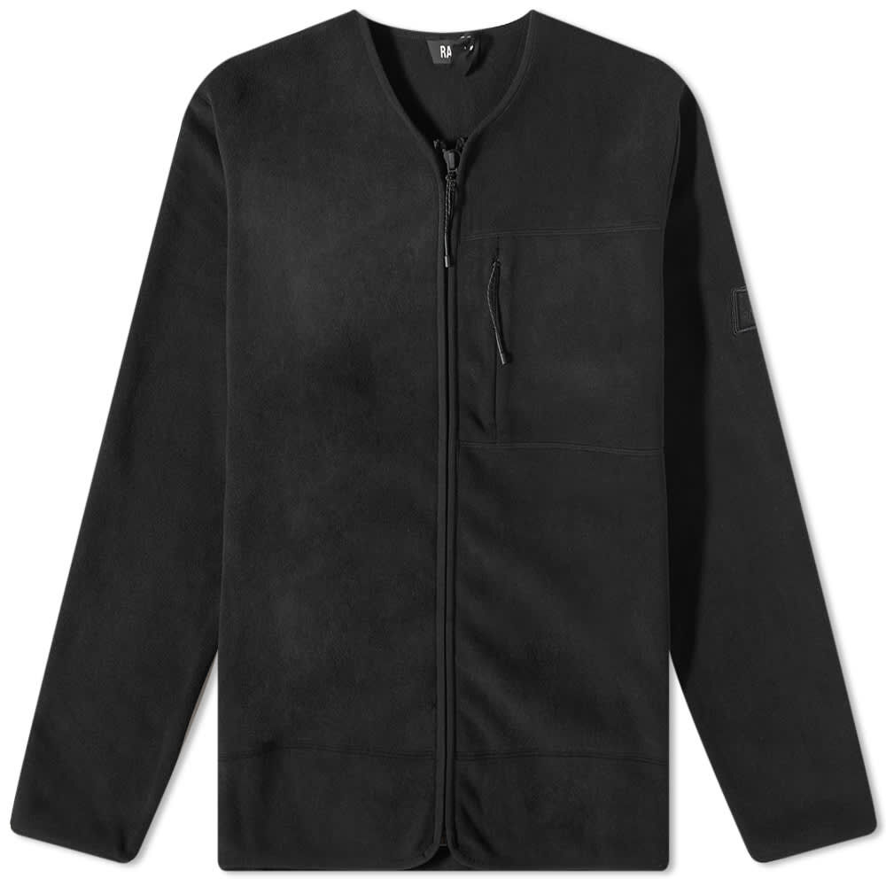 Толстовка Rains Fleece Jacket 18520-01 | Black фото 1