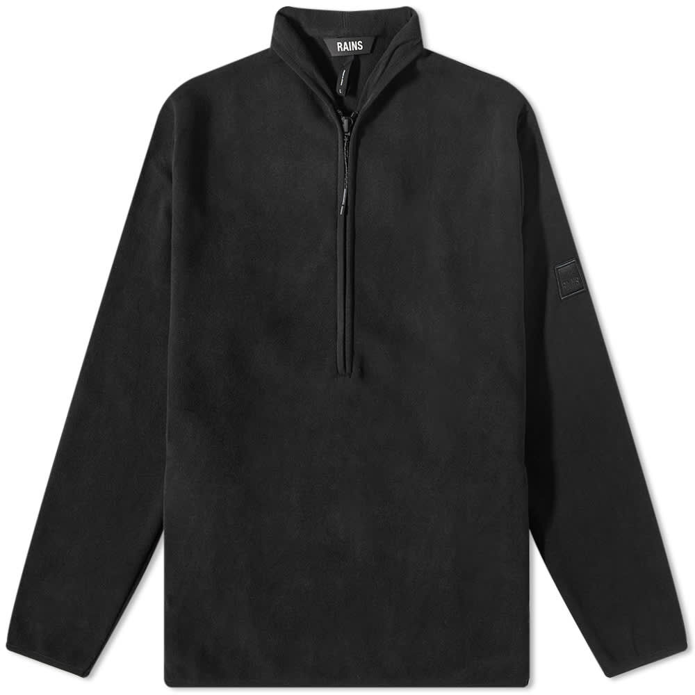 Толстовка Rains Fleece Pullover 18530-01 | Black фото 1