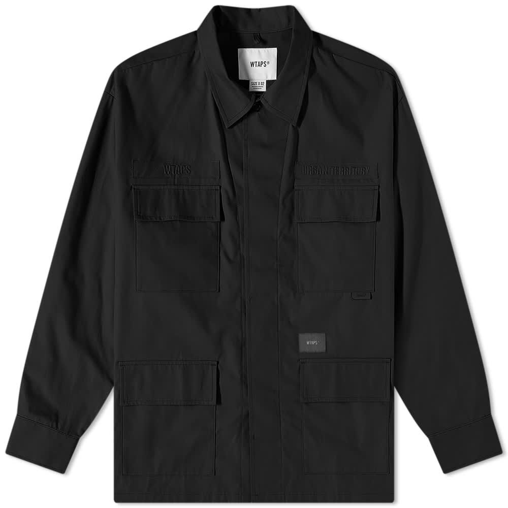 Рубашка WTAPS Jungle Shirt 221WVDT-SHM03-BK | Black фото 1