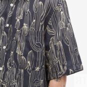 Рубашка NN07 Hans Print Short Sleeve Shirt 2245034557-605 | Navy Print фото 4