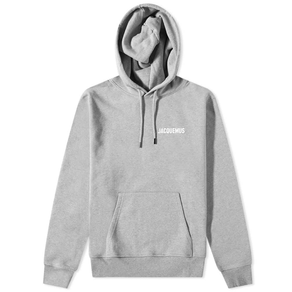 Толстовка Jacquemus Classic Logo Popover Hoody 22H226JS210-2120-950 | Grey фото 1