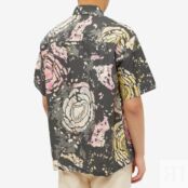 Рубашка Isabel Marant Iggy Floral Vacation Shirt 23PCH0039HA-A1I40H-02FK | Faded Black фото 4