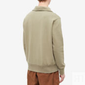 Толстовка Universal Works Half Zip Sweat 28602-OLV | Light Olive фото 3