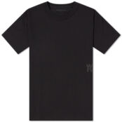 Футболка Alexander Wang Essential Logo Tee 4CC3221357-001 | Black фото 1
